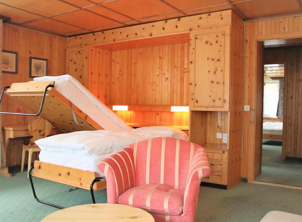 Self-Service Guesthouse Berggeist Saas-Fee Exterior foto